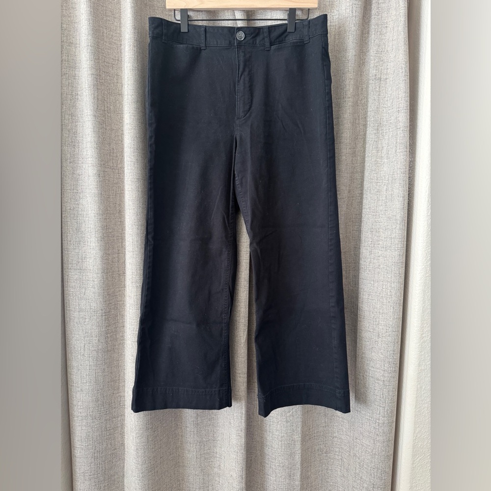 Old Navy Black Chino Pant! Ankle length. Very gently used.